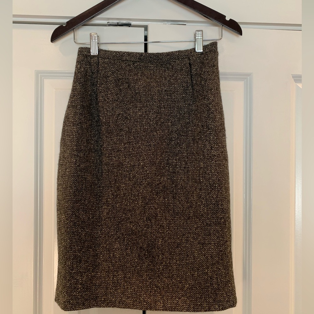 Vintage Wool Valentino Garavani skirt.